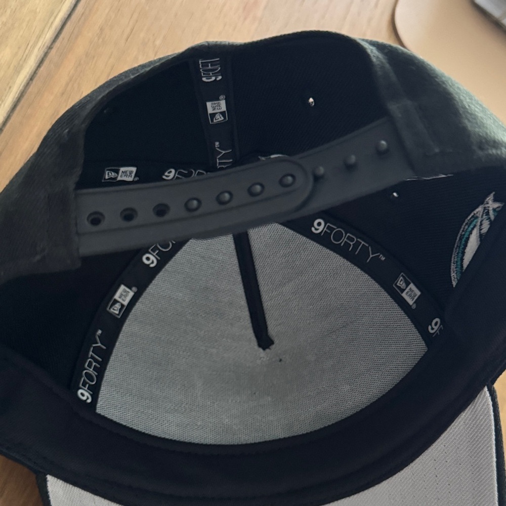New Era Black Cap with Vibrant Shark Design - Picture 9 of 9